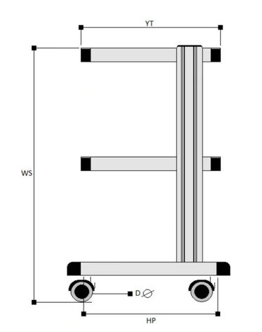 unidad movil sobre ruedas linea basica unidad movil sobre ruedas linea basica