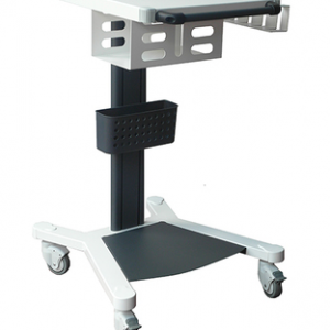 unidad movil sobre ruedas ecografo